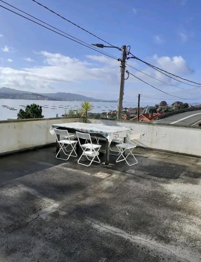 Praia Da Borna 1C Piscina Barbacoa Moaña エクステリア 写真